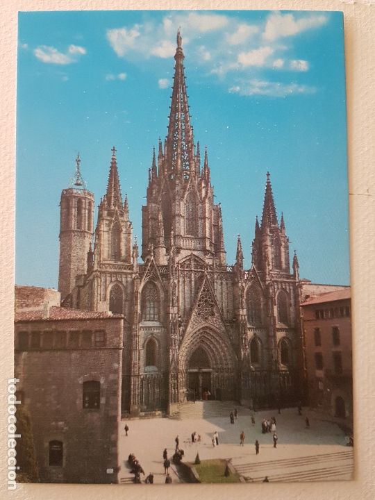 Postales: BARCELONA LA CATEDRAL POSTAL - Foto 1