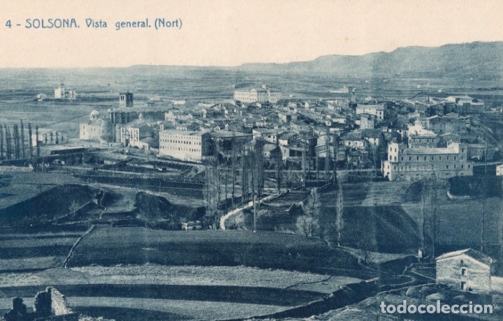 Postales: solsona. 4 vista general nort. thomas - Foto 1