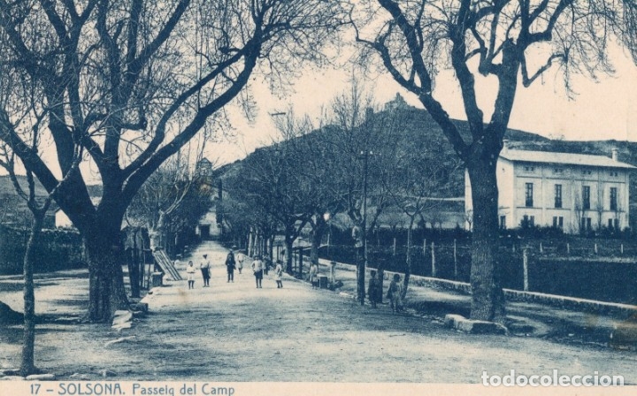 Postales: solsona. 17 passeig del camp. thomas - Foto 1