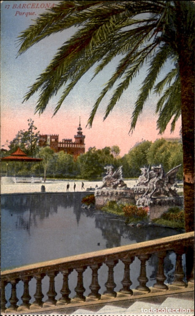 Postales: Barcelona &ndash; Barna - Parque - Foto 1