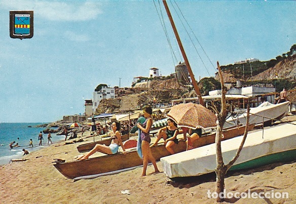 Postales: POSTAL SAN POL DE MAR PLAYA - Foto 1