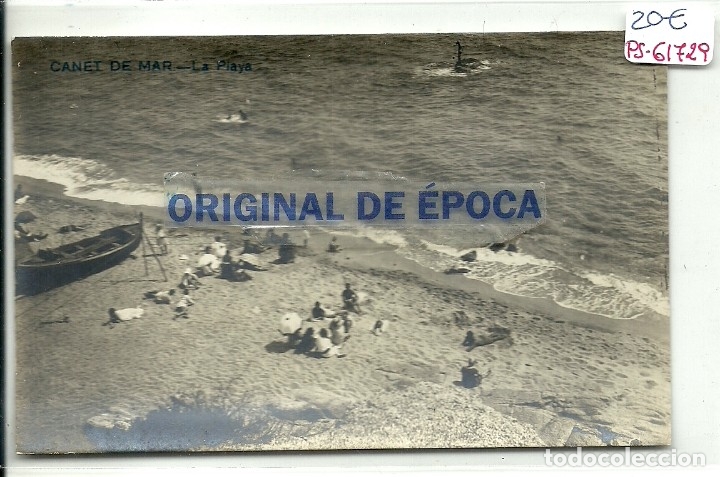 Postales: (PS-61729)POSTAL FOTOGRAFICA DE CANET DE MAR-LA PLAYA