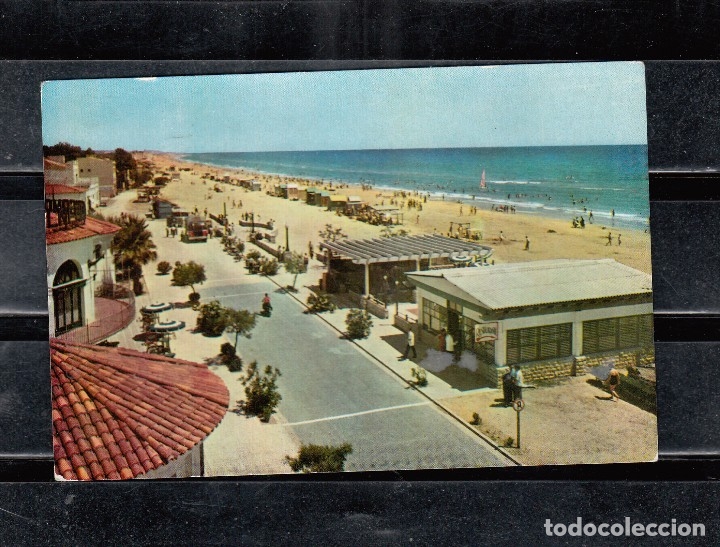 Postales: COMARRUGA-VENDRELL.1 PLAYA BALNEARIO Y RESTAURANTE