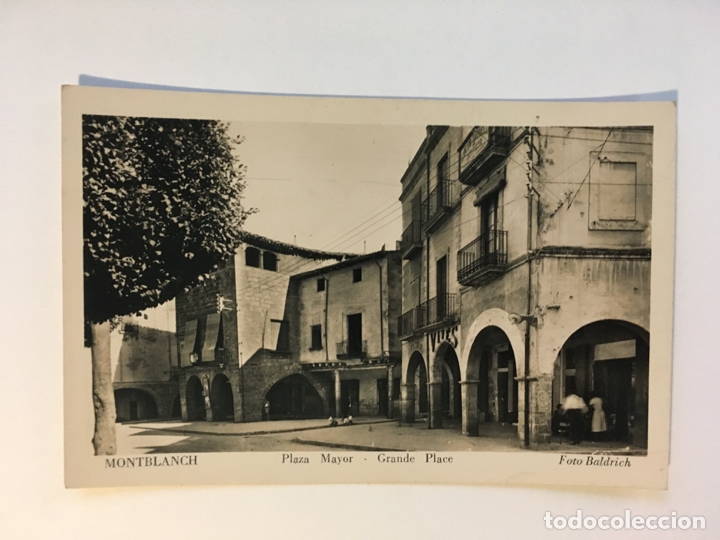Postales: Montblanc - Postal Plaza Mayor - Foto 1
