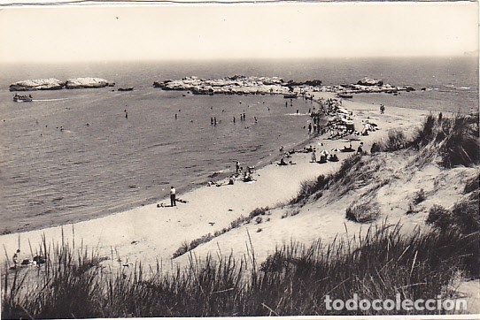 Postales: POSTAL LA ESCALA LAS DOS PLAYAS - Foto 1