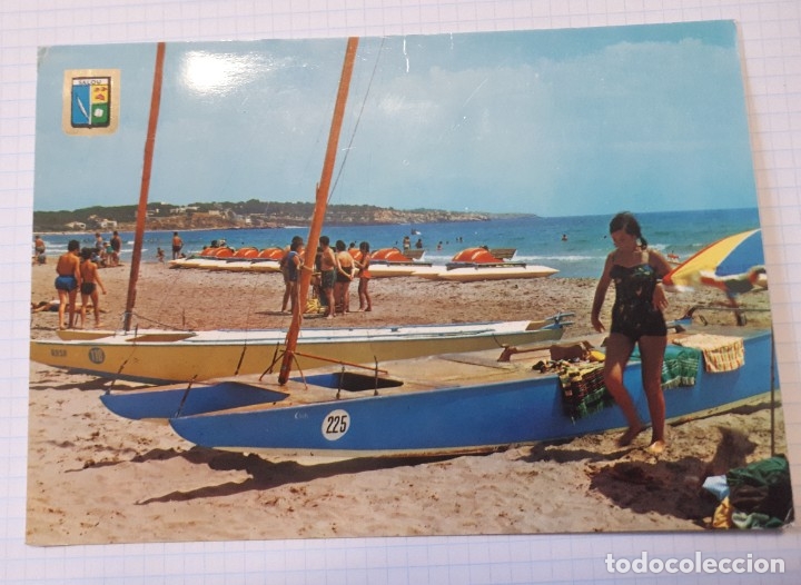 Postales: Postal de Salou, circulada - Foto 1