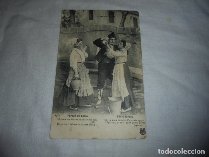 Postales: TYPES CATALANS CIRCULADA 1911 - Foto 1