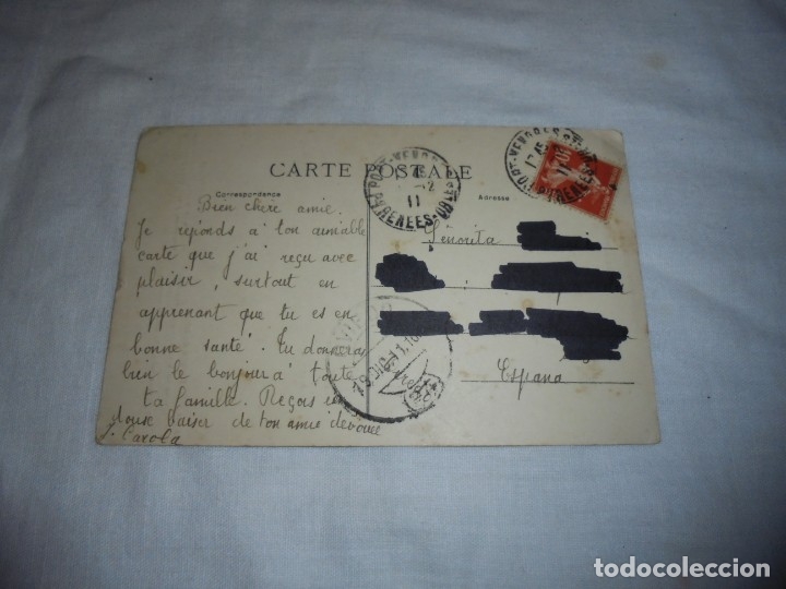 Postales: TYPES CATALANS CIRCULADA 1911 - Foto 2