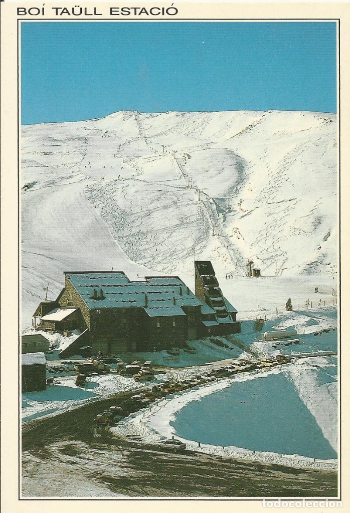 Postales: Vall de Bohi. Boh&iacute; Ta&uuml;ll estaci&oacute;. 10x15 cm. Buen estado. A&ntilde;os 90. Postal.
