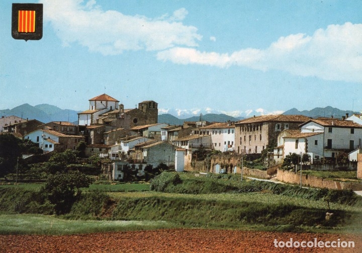 tortella (girona) -vista general- (cial. escudo - Comprar Postales de  Cataluña en todocoleccion - 177609357