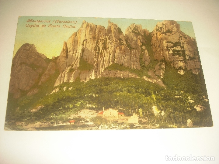 Cartoline: MONTSERRAT, CAPILLA DE SANTA CECILIA . ED. PURGER, ESCRITA.