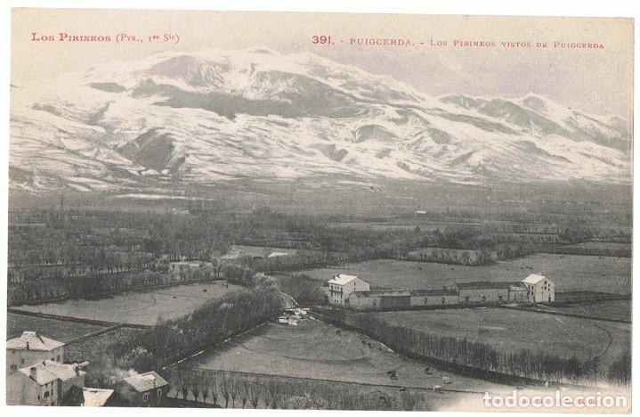 Postales: POSTAL LOS PIRINEOS PUIGCERDA - Foto 1