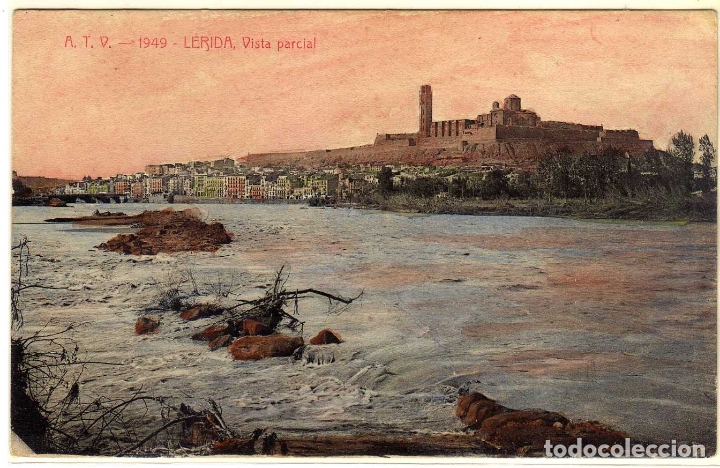 Postales: POSTAL LERIDA - VISTA PARCIAL