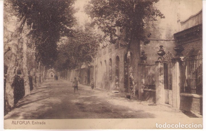 Postkarten: POSTAL DE LA  ALFORJA    ENTRADA .