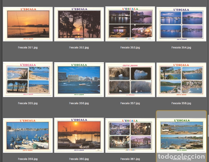 Postales: 96 postales de lEScala - Foto 8