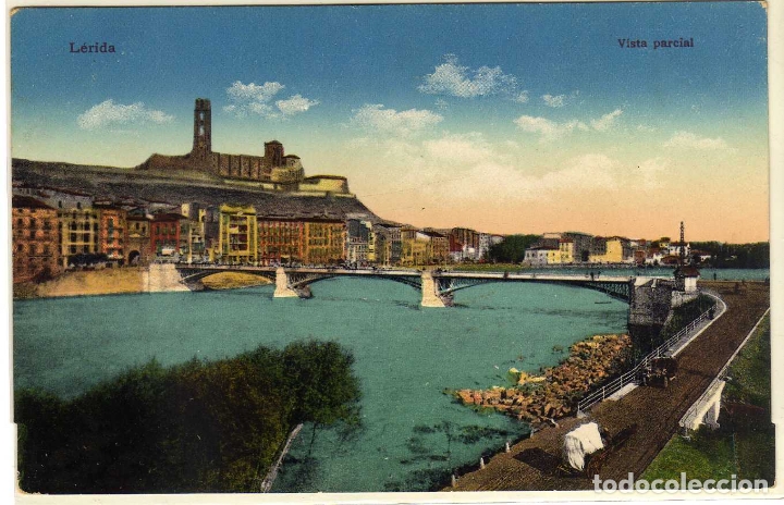 Postales: PRECIOSA POSTAL - LERIDA - VISTA PARCIAL