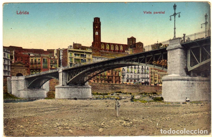 Postales: PRECIOSA POSTAL - LERIDA - VISTA PARCIAL