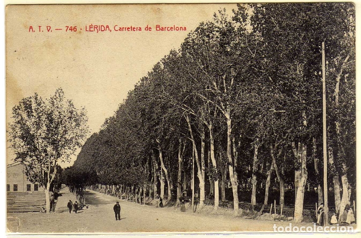 Postales: POSTAL LERIDA - CARRETERA DE BARCELONA