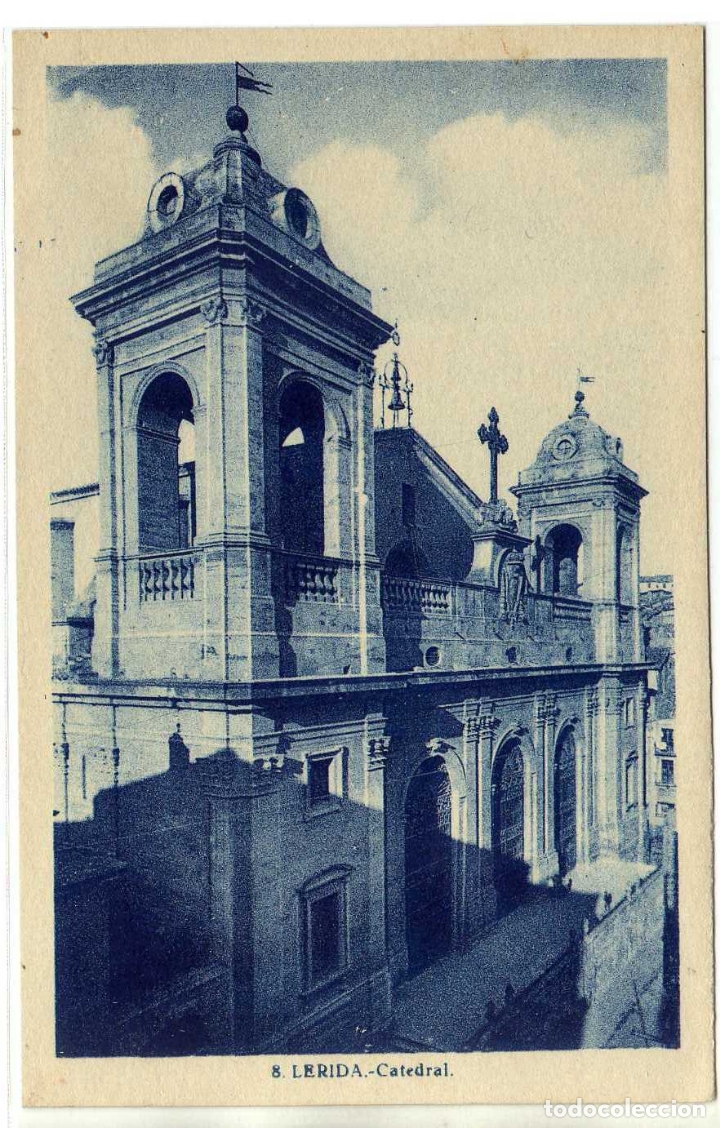 Postales: POSTAL LERIDA - CATEDRAL - Foto 1