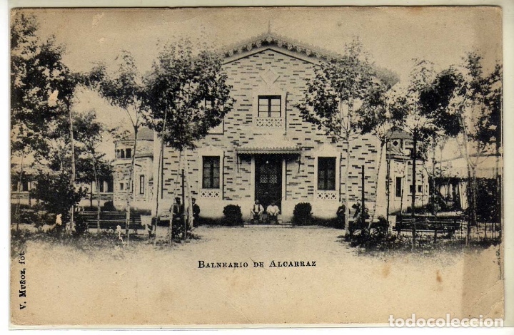 Postales: POSTAL BALNEARIO DE ALCARRAZ - LERIDA