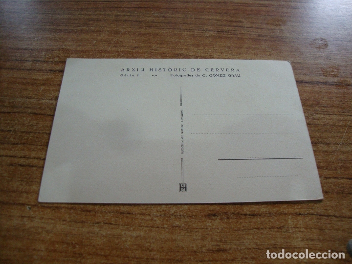 Postales: POSTAL CERVERA UNIVERSITAT SIN CIRCULAR - Foto 2