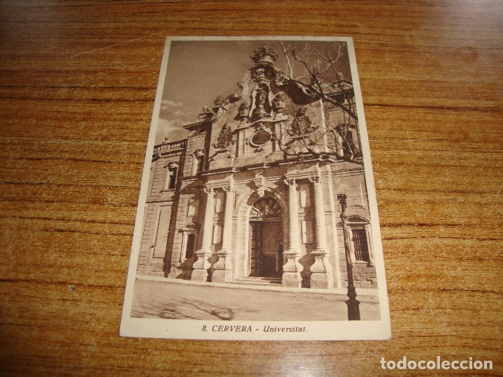 Postales: POSTAL CERVERA UNIVERSITAT SIN CIRCULAR - Foto 1
