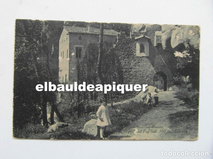 Postales: SAN MIGUEL DEL FAY. ENTRADA. L. ROISIN. SIN CIRCULAR. CCTT