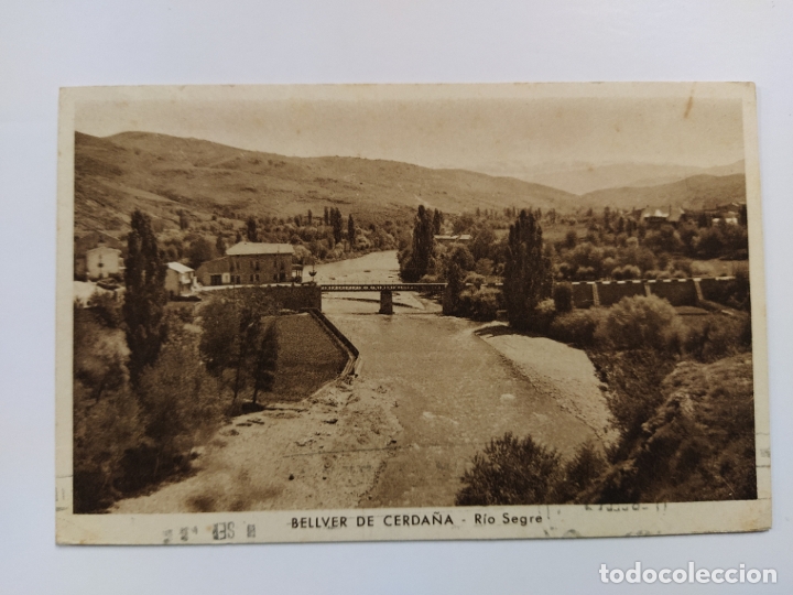 Postales: BELLVER DE CERDANYA-RIO SEGRE-HUECOGRABADO MUMBRU-VER FOTOS-(62.781)