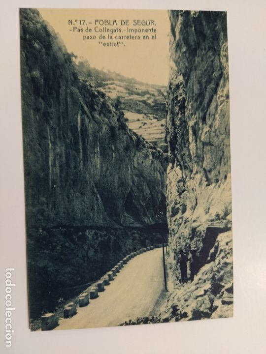 Postales: POBLA DE SEGUR-PAS DE COLLEGATS-17-THOMAS-VER FOTOS-(62.799)