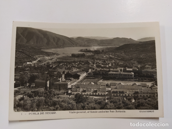 Postales: POBLA DE SEGUR-VISTA GENERAL-1-FOTOGRAFICA CLICHE GORDO-VER FOTOS-(62.801)