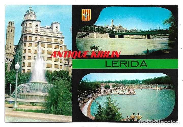 Postales: LERIDA N&ordm; 7 VARIAS VISTAS / EDICIONES DARVI / SIN FRANQUEAR
