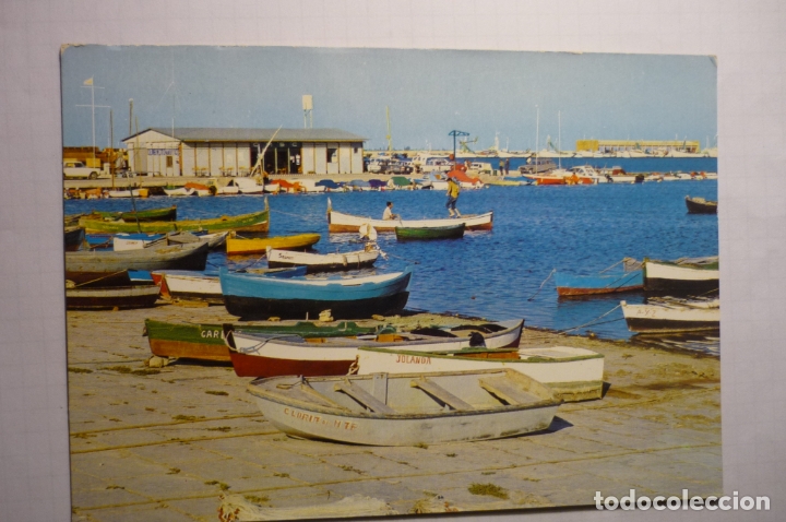Postales: postal san carlos rapita .-puerto club nautico