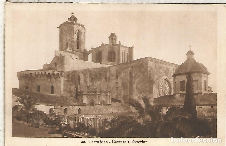 Postales: TARRAGONA CATEDRAL ESCRITA - Foto 1