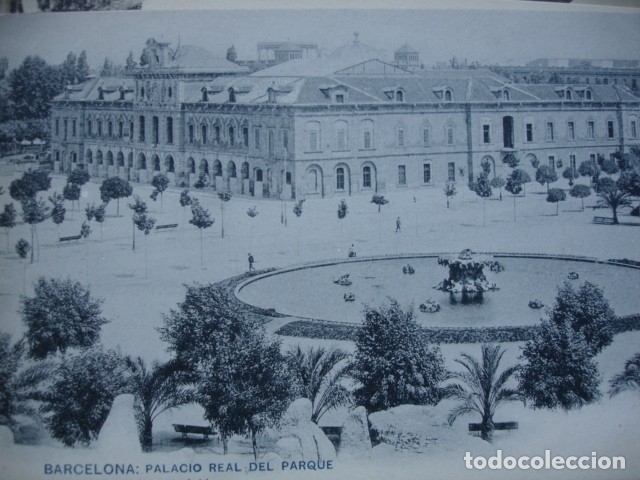 Postales: BARCELONA PALACIO REAL DEL PARQUE  S/C - Foto 1