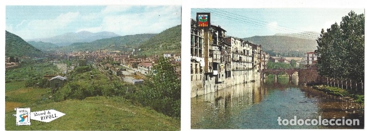 Postales: LOTE DE 7 POSTALES- RIPOLL. GERONA- SIN CIRCULAR - Foto 2