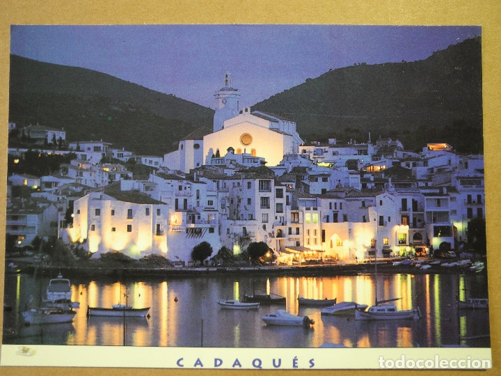 Postales: Cadaqu&eacute;s 857.7 Triangle postals. Nueva. Nocturna - Foto 1