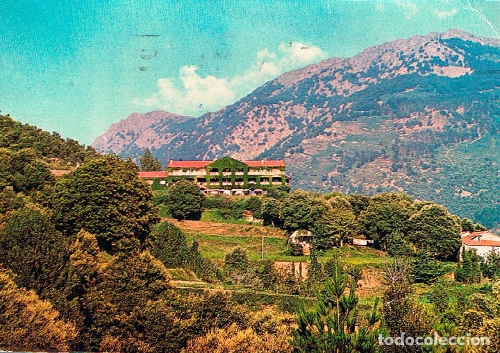 Postales: Montseny, Hotel Sant Bernat, circulada a&ntilde;os 60