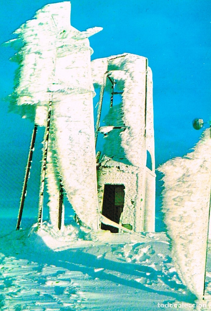 Postales: Montseny, El Tur&oacute; de l'Homs nevado