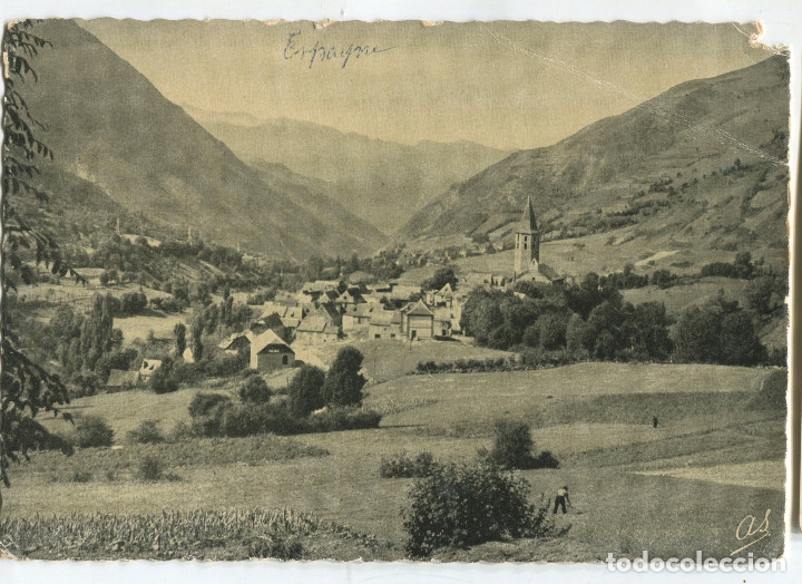 Postales: Postal valle de Ar&aacute;n. Salard&uacute;. Imprenta Elzeviriana. (14,6x 10,1cm)