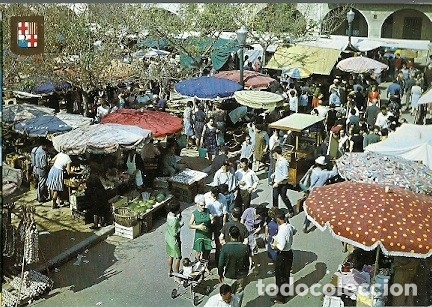 Postais: POSTAL A COLOR N&ordm; 9 SAN FELIU DE GUIXOLS MERCADO