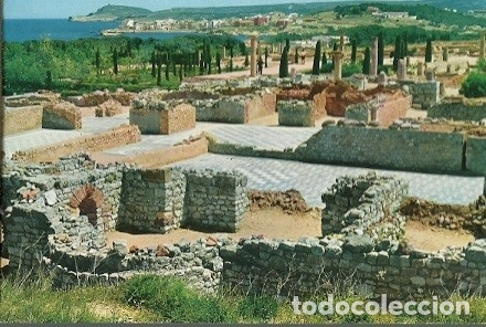 Postais: POSTAL A COLOR N&ordm; 1441 AMPURIAS VISTA DE CONJUNTO DE LA CASA ROMANA