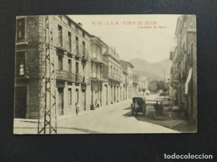 Postales: POBLA DE SEGUR-CARRETERA DE GERRI-10-THOMAS-POSTAL ANTIGA-(63.952)