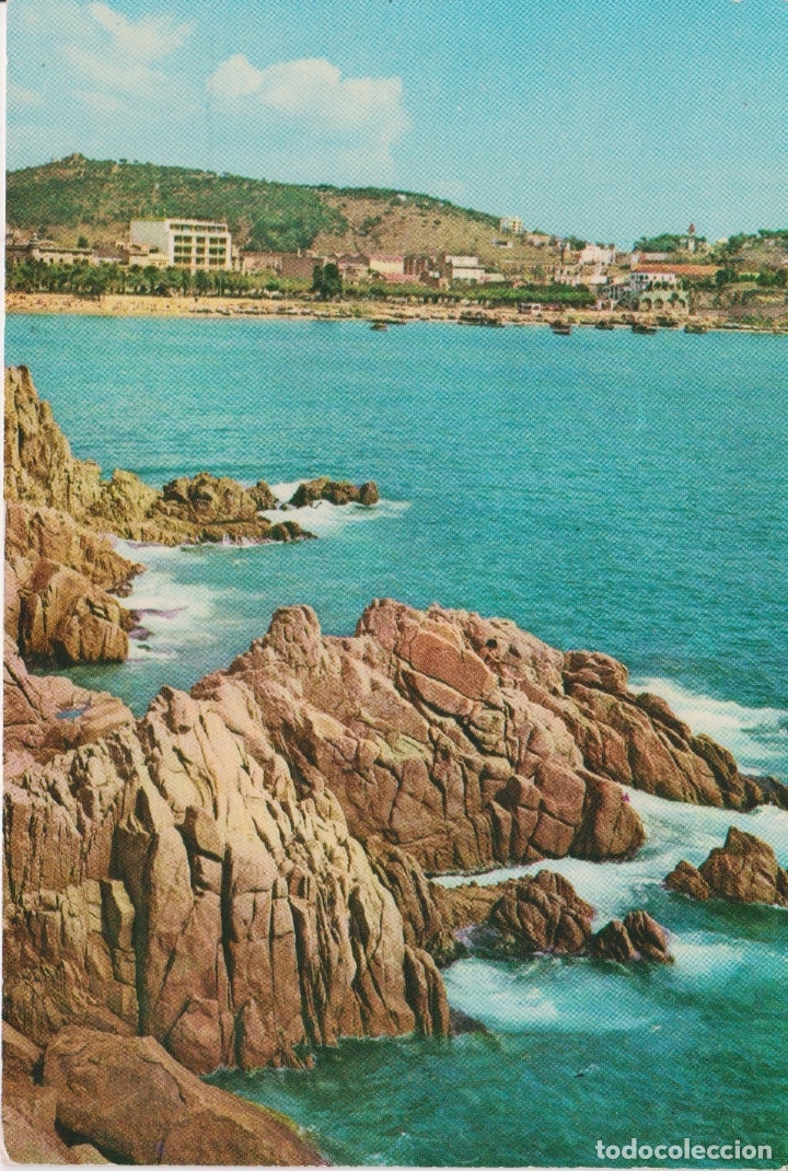 Postales: SAN FELIU DE GUIXOLS, ATRAYENTE PARAJE &ndash; FOTO J.UBACH PUIG N&ordm; 771 &ndash; ED. 1962 &ndash; S/C
