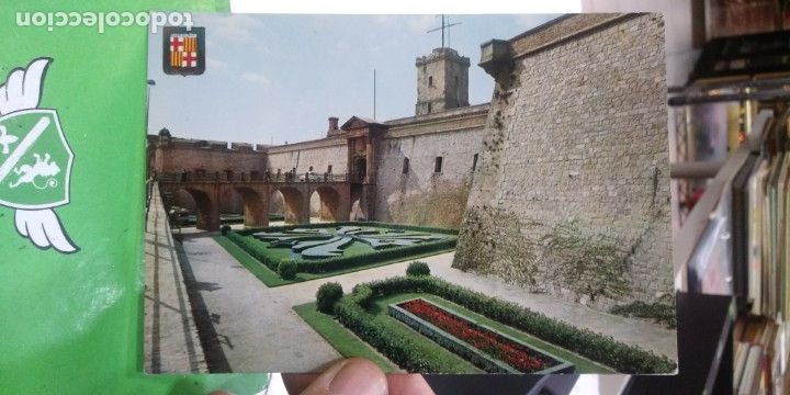 Postales: Postal Barcelona Castillo de Monjuch escrita - Foto 1