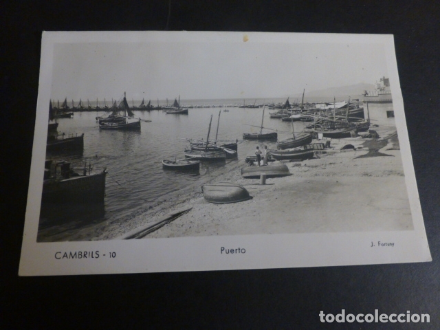 Postales: CAMBRILS TARRAGONA PUERTO - Foto 1