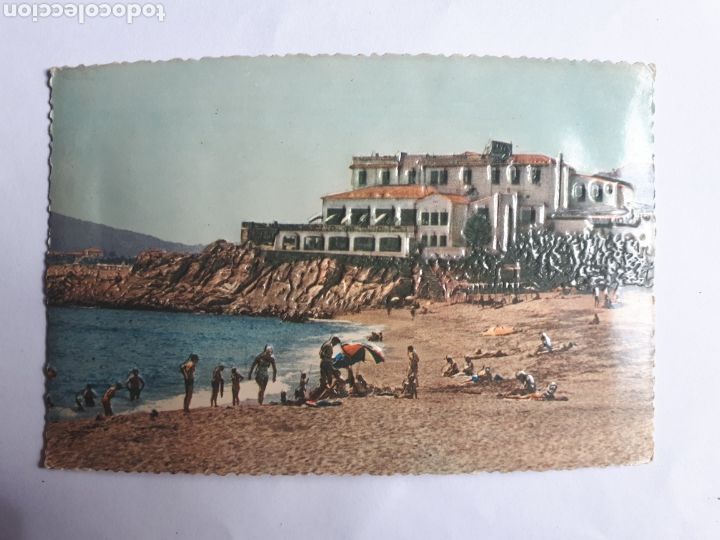 Postales: PLAYA DE ARO. HOTEL COSTA BRAVA. POSTAL EN RELIEVE A&Ntilde;OS 60