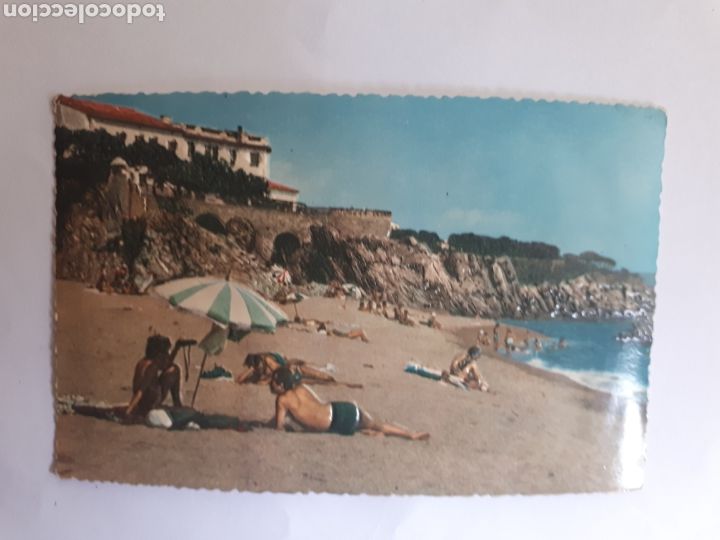 Postales: PLAYA DE ARO. PLAYA. POSTAL EN RELIEVE A&Ntilde;OS 60