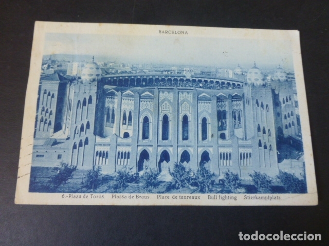 Postales: BARCELONA PLAZA DE TOROS - Foto 1