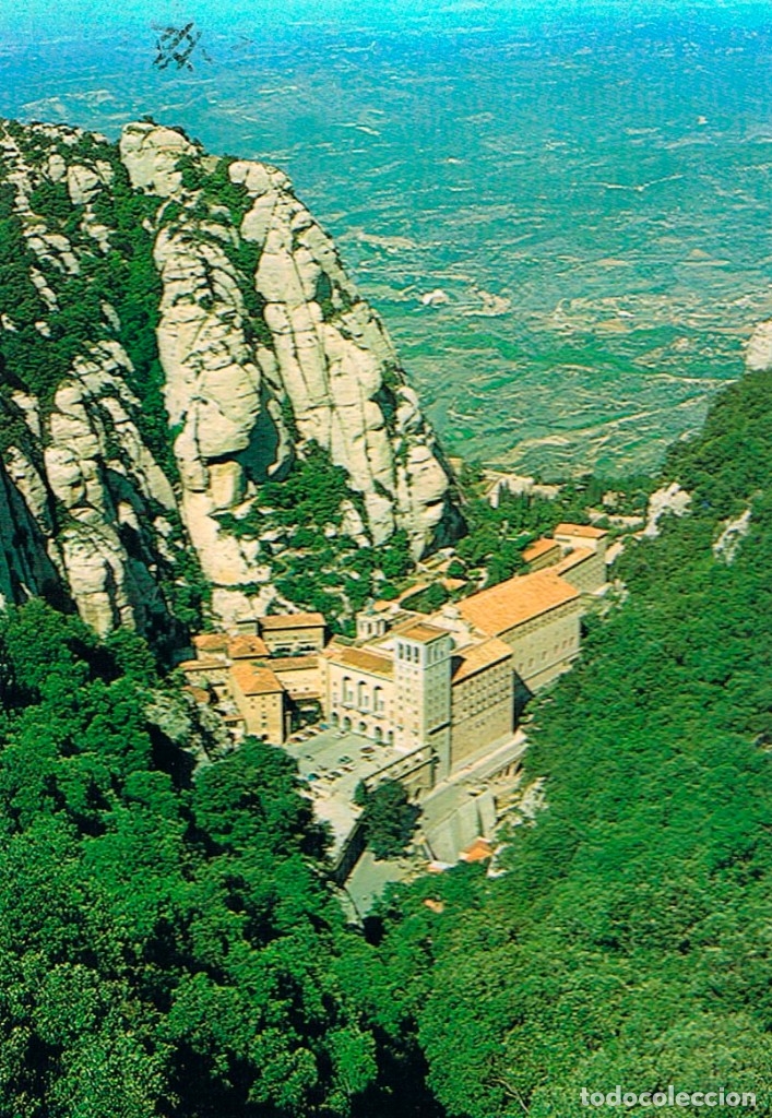 Postales: Montserrat, circulada
