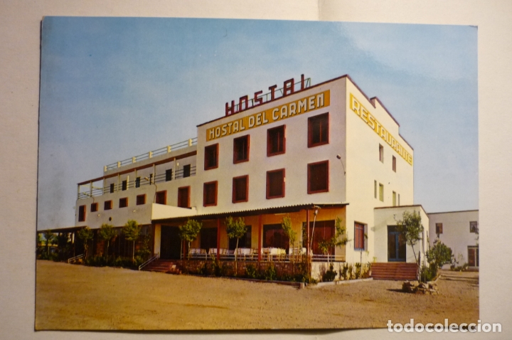Postales: POSTAL HOSTAL DEL CARMEN LERIDA.-